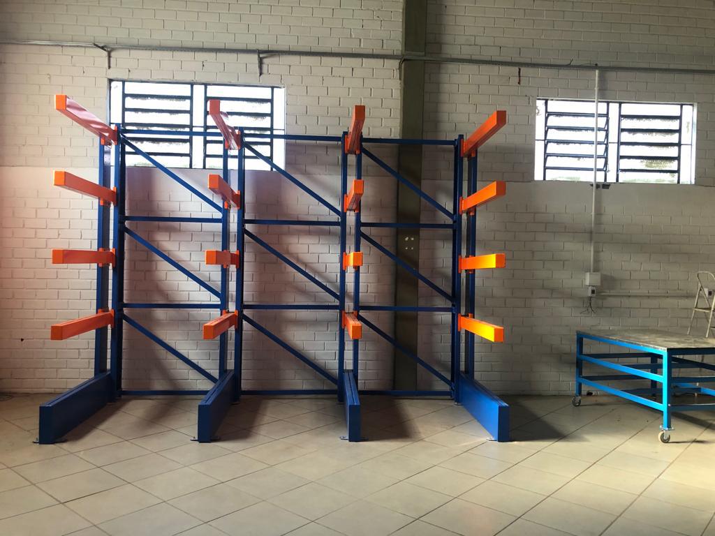 Estrutura Cantilever montada